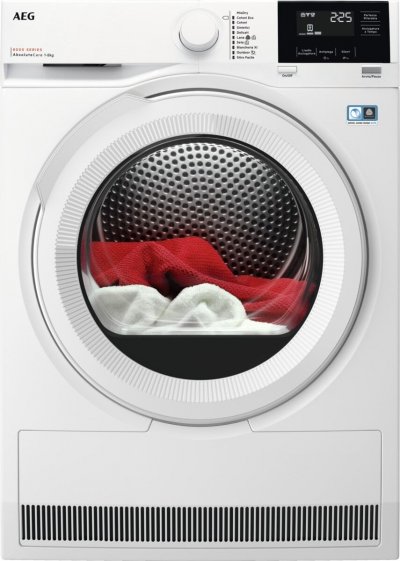 AEG Series 8000 TR8GK82W s&egrave;che-linge Pose libre Charge avant 8 kg Blanc