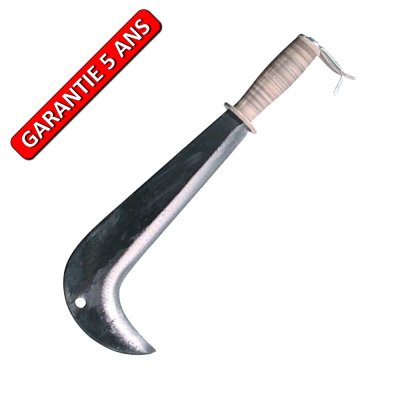 OUTILS PERRIN Serpe italienne avec manche en cuir