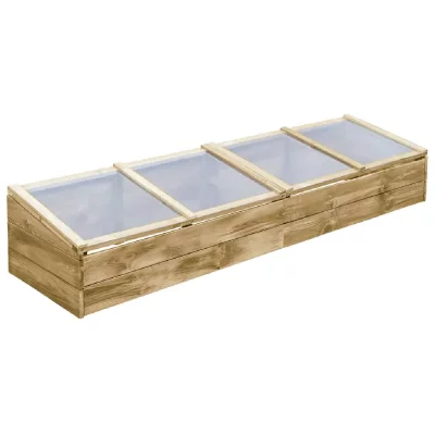 VIDAXL Serre Bois de pin impr&eacute;gn&eacute; 200x50x35 cm  - N/A