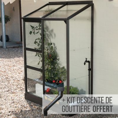 LAMS Serre en verre  Melissa anthracite 0 90m&sup2;