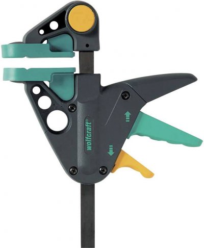 WOLFCRAFT Serre-joint &agrave; une main  EHZ &laquo; PRO &raquo; 300 mm 90 kg