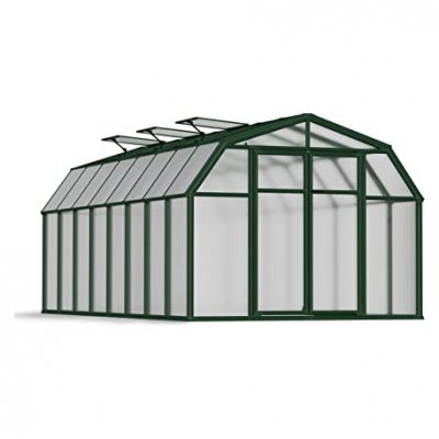 PALRAM CANOPIA Serre polycarbonate Hobby Gardener vert 13,30 m&sup2; - 