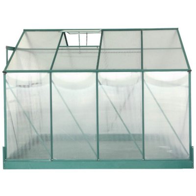 HABRITA Serre polycarbonate vert 7.44 m&sup2; - 