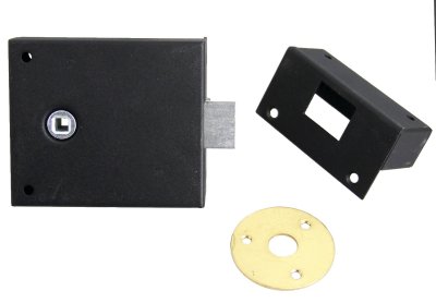 JPM Serrure &agrave; chiffre horizontale bec de canne  - Dimensions Axe 70 mm