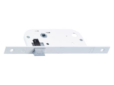 BRICARD Serrure &agrave; encastrer  bec de cane bout carr&eacute; blanc axe 40 mm