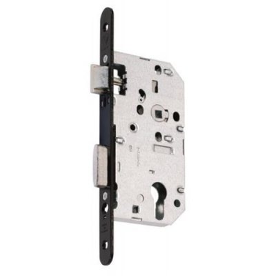 VACHETTE Serrure &agrave; larder D 455 &agrave; cylindre europ&eacute;en t&ecirc;ti&egrave;re acier axe &agrave; 50 mm main droite