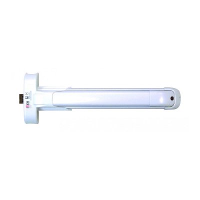 ISEO Serrure anti panique Push barre IDEA 1 point p&ecirc;ne lat&eacute;ral blanc