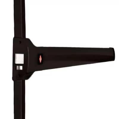 JPM Serrure antipanique 3 points - recoupable - noir - Pushbar 90+ 