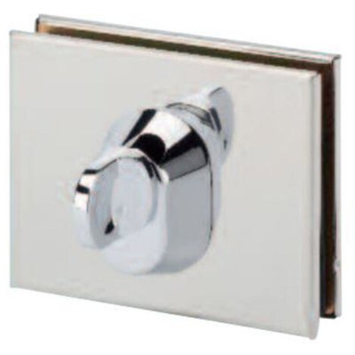 STREMLER ASSA ABLOY Serrure basse &agrave; bouton demi-cylindre chrom&eacute; mat STREMLER 1352.31.0