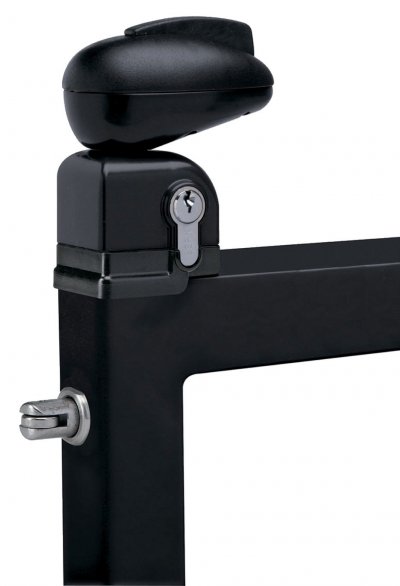 LOCINOX Serrure de piscine TWIST 40 finition noir -  - TWIST409005VCA