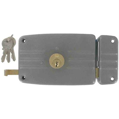 GENERIQUE Serrure en applique VACHETTE, axe 70 mm, &agrave; tirage, ouverture &agrave; droite