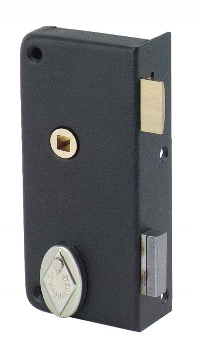 JPM Serrure verticale extra plate 446  - Droite - 446000-02-11