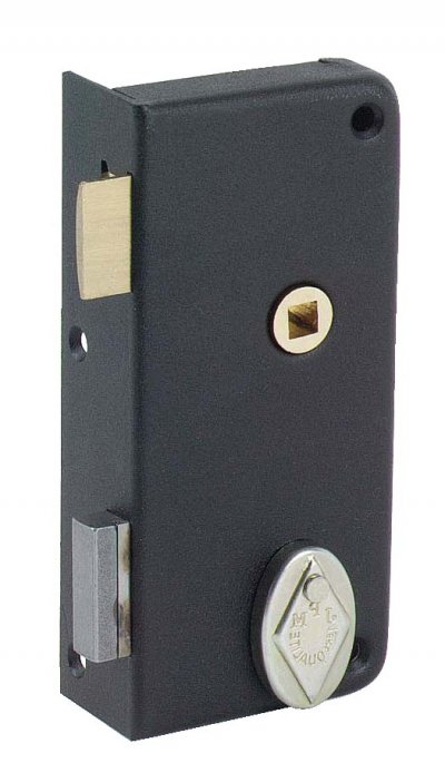 JPM Serrure verticale extra plate 446  - Gauche - 446000-02-21
