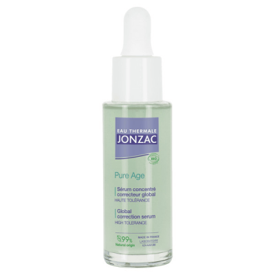 JONZAC S&eacute;rum Concentr&eacute; Correcteur Global 30ml Pure Age Eau thermale 