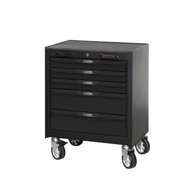 KS TOOLS Servante  - noir - 26 pouces - 5 tiroirs - 810.8010 810.8010