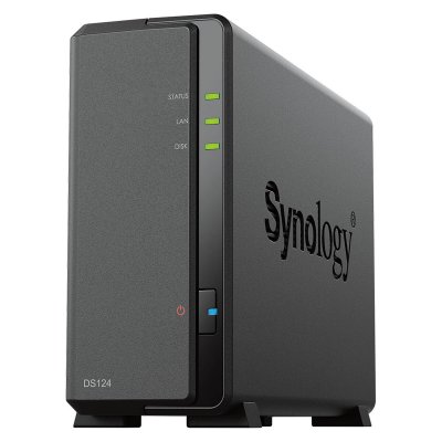 SYNOLOGY Serveur NAS  Disk Station DS124 1 Go Noir