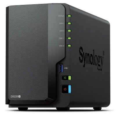 SYNOLOGY Serveur NAS  DS225+ - 2 Baies (compatible disques tiers)