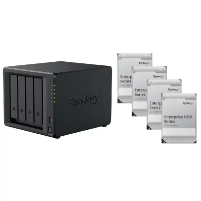 AGEMEO Serveur NAS Synology DS425+ (6Go RAM) avec 4x 4To HAT Enterprise