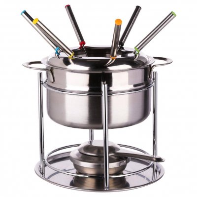 FIVE SIMPLY SMART Service &agrave; fondue - 6 Personnes - Acier inox 