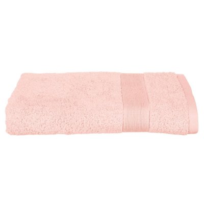 ATMOSPHERA CREATEUR D INTERIEUR Serviette de douche en coton - 70 x 130 - Rose Pastel