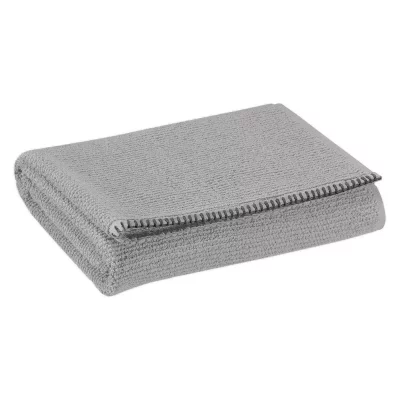 VIVARAISE Serviette de toilette en coton perle 50 x 100