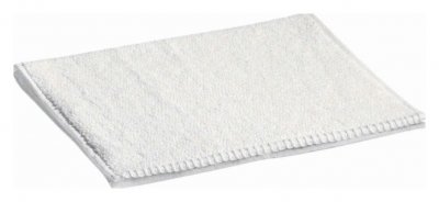 VIVARAISE Serviette invit&eacute; en coton blanc 30 x 50