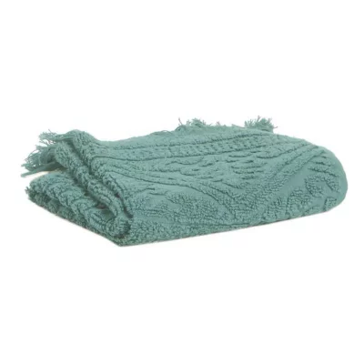 VIVARAISE Serviette Invit&eacute; Uni ZOE 500 g/m2 - Vert de Gris