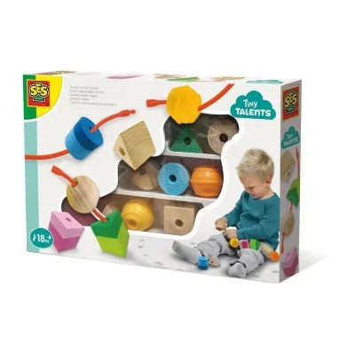 SES CREATIVE  - 13102 - perles sensorielles a lacer SES8710341131029