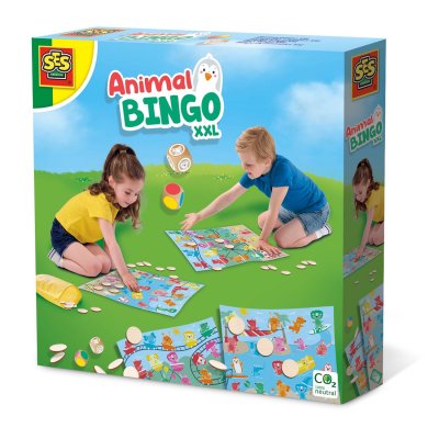 SES CREATIVE  - bingo des animaux xxl SES8710341022310