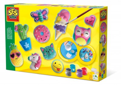 SES CREATIVE  casting et peinture de personnages joyeux
