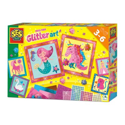 SES  Creative&reg; Jeu cr&eacute;atif art des paillettes sans tache