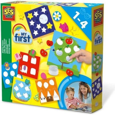 SES CREATIVE &reg; Jeu de collage de formes enfant My first