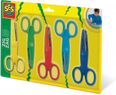 SES CREATIVE  jeu de joint Zigzagjunior plastique / acier 5 pi&egrave;ces
