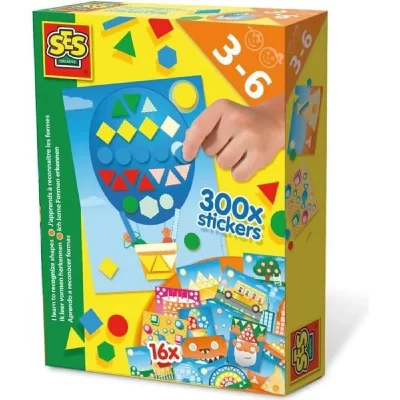 SES CREATIVE &reg; Jeu &eacute;ducatif j'apprends &agrave; reconna&icirc;tre les formes