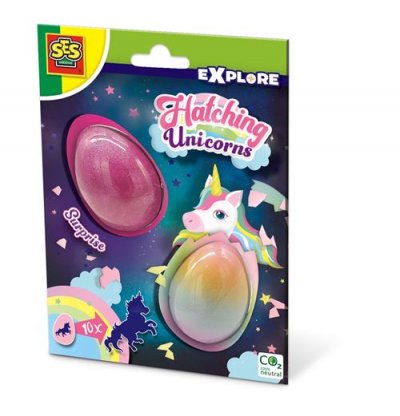  SES Creative- Licornes pr&ecirc;tes &agrave; &eacute;clore-2 &OElig;ufs Surprise, 25089