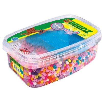 SES CREATIVE  - M&eacute;lange parfum&eacute; de 5000 perles &agrave; repasser Chevaux et papillons
