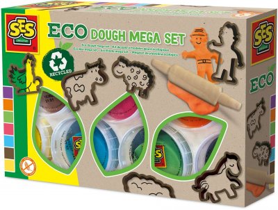 SES CREATIVE &reg; P&acirc;te &agrave; modeler animaux kit g&eacute;ant &eacute;cologique