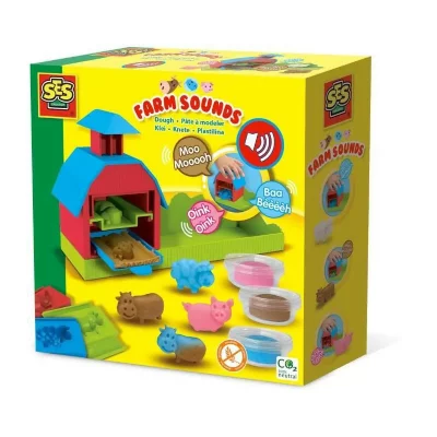 SES CREATIVE  - pate a modeler - bruits de la ferme SES8710341004194