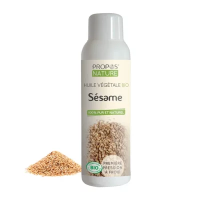 PROPOS NATURE S&eacute;same Bio - Huile V&eacute;g&eacute;tale De Sesamum Indicum 100 Ml - 