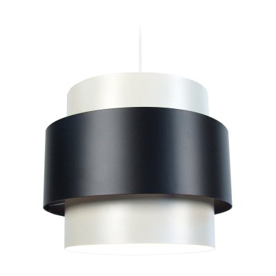 TOSEL SESSANTA - Suspension cylindrique m&eacute;tal noir