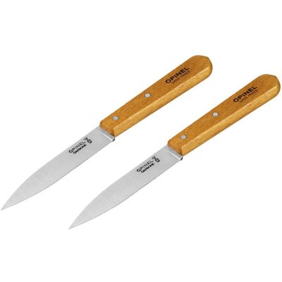 OPINEL Set 2 Couteaux Office  N 102 Lame 10 Cm Acier Carbone