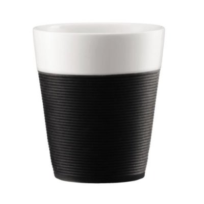 BODUM Set 2 Tasses  Bistro 11582-01, 0,30 Litres, Noir