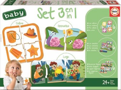 EDUCA Set 3 en 1 Baby 