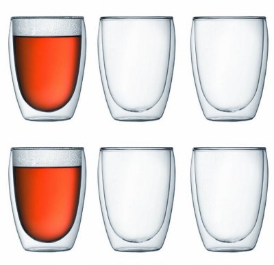 BODUM Set 6 Tasses 0,35L Double Paroi 