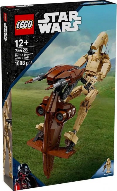 Set &agrave; construire - LEGO - 75428 - Dro&iuml;de de combat - STAP - Star Wars