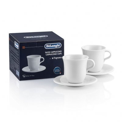 DELONGHI Set cappuccino  Set de tasses en c&eacute;ramique Capuccino