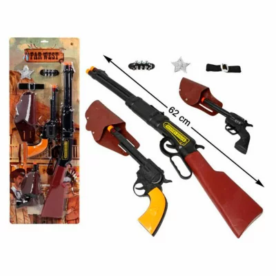 BIGBUY Set cowboy chasseur de prime adulte - 82267