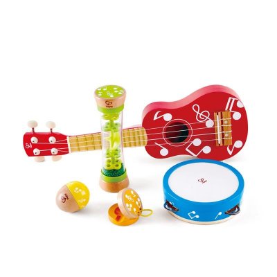 HAPE Set d'instruments de musique jouet bois