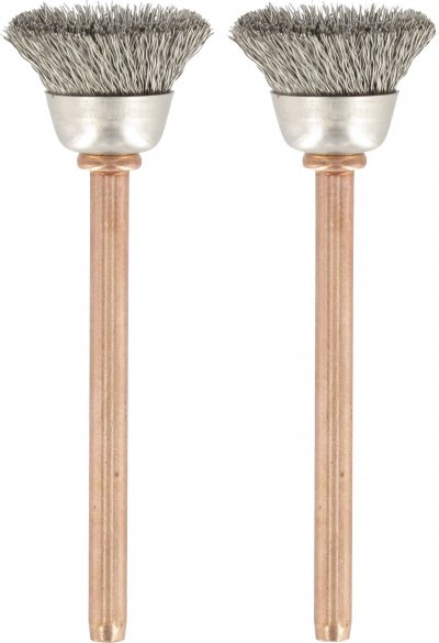 DREMEL Set de 2 brosses  en acier inoxydable 13 mm 531 26150531ja