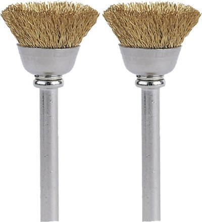 DREMEL Set de 2 brosses  en laiton 13 mm 536 26150536ja